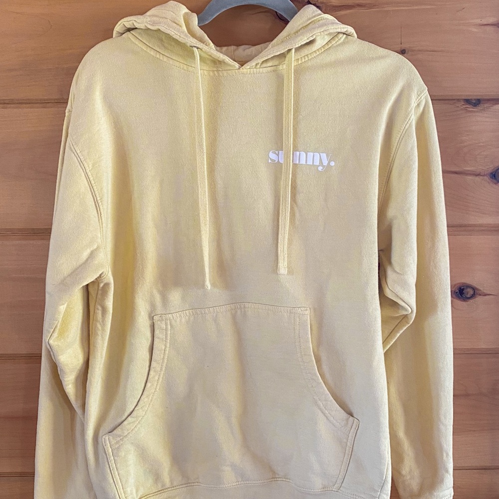 Yellow Sweatshirt “sunny”